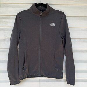 The North Face Glacier Fleece Zip Up Light Jacket - Medium in Graphite Grey